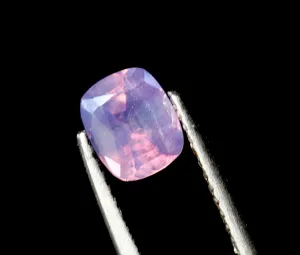 1.10 carats Cushion Lavender Sapphire Stone | Pink Purple Kashmir Sapphire