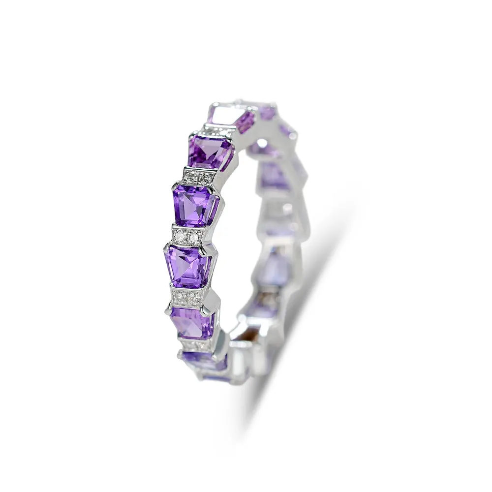 18k Gold Custom Sapphire Ring