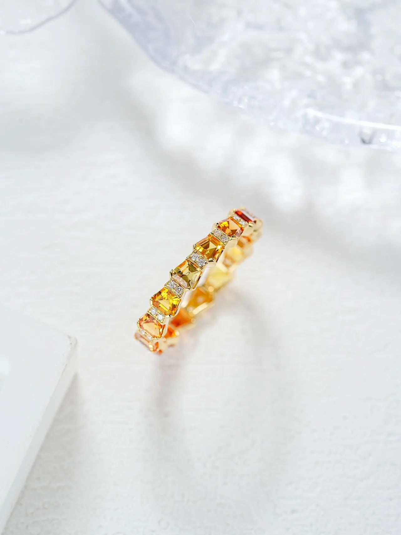 18k Gold Custom Sapphire Ring
