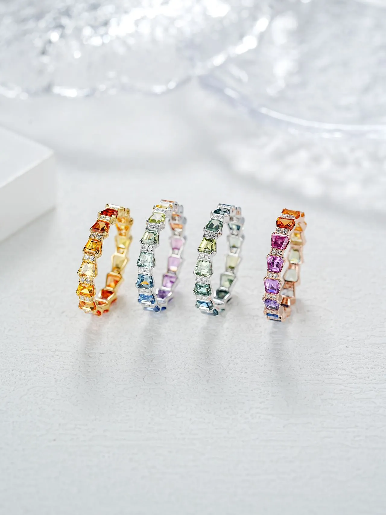 18k Gold Custom Sapphire Ring