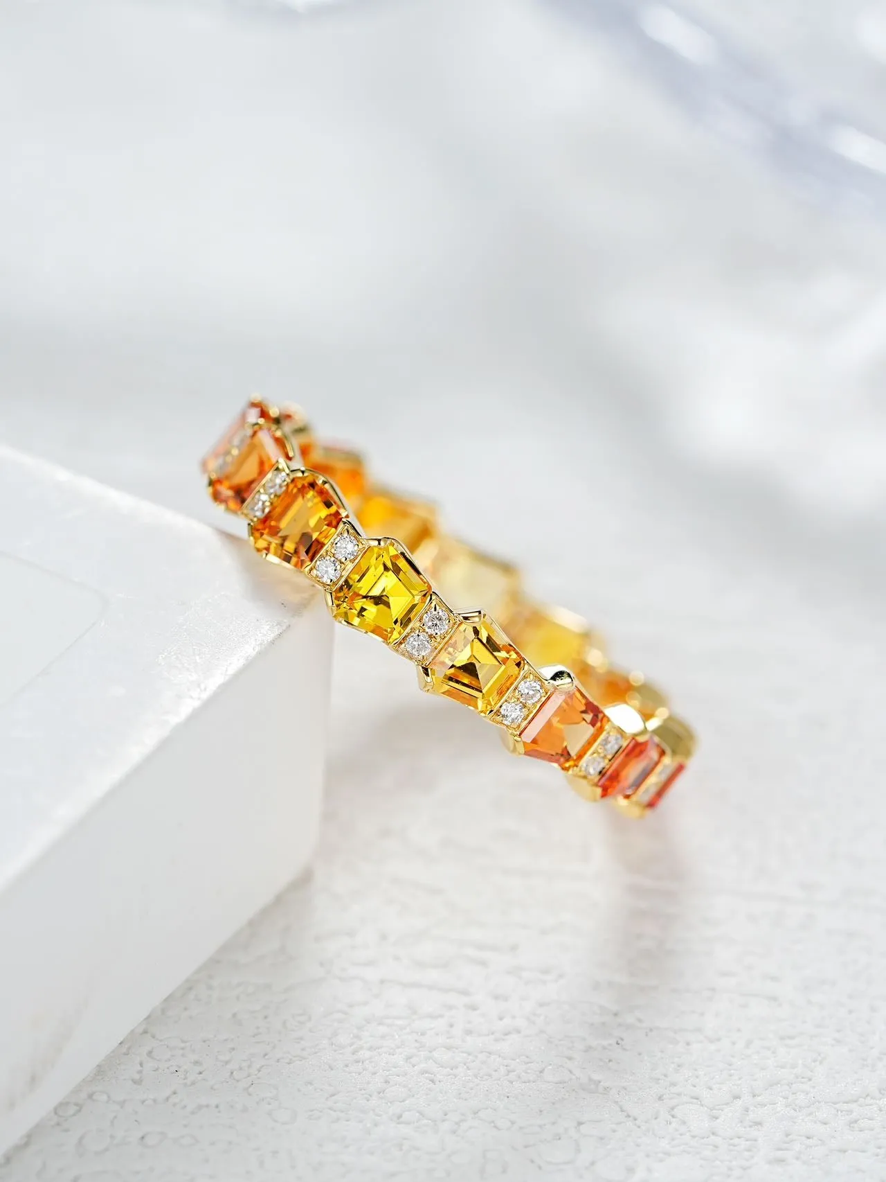 18k Gold Custom Sapphire Ring