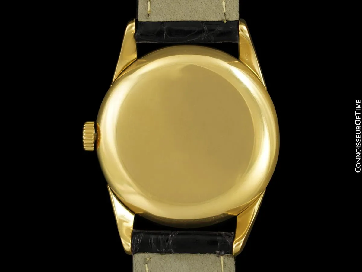 1950 Patek Philippe Vintage Mens Handwound Watch, Ref. 1517 - 18K Gold