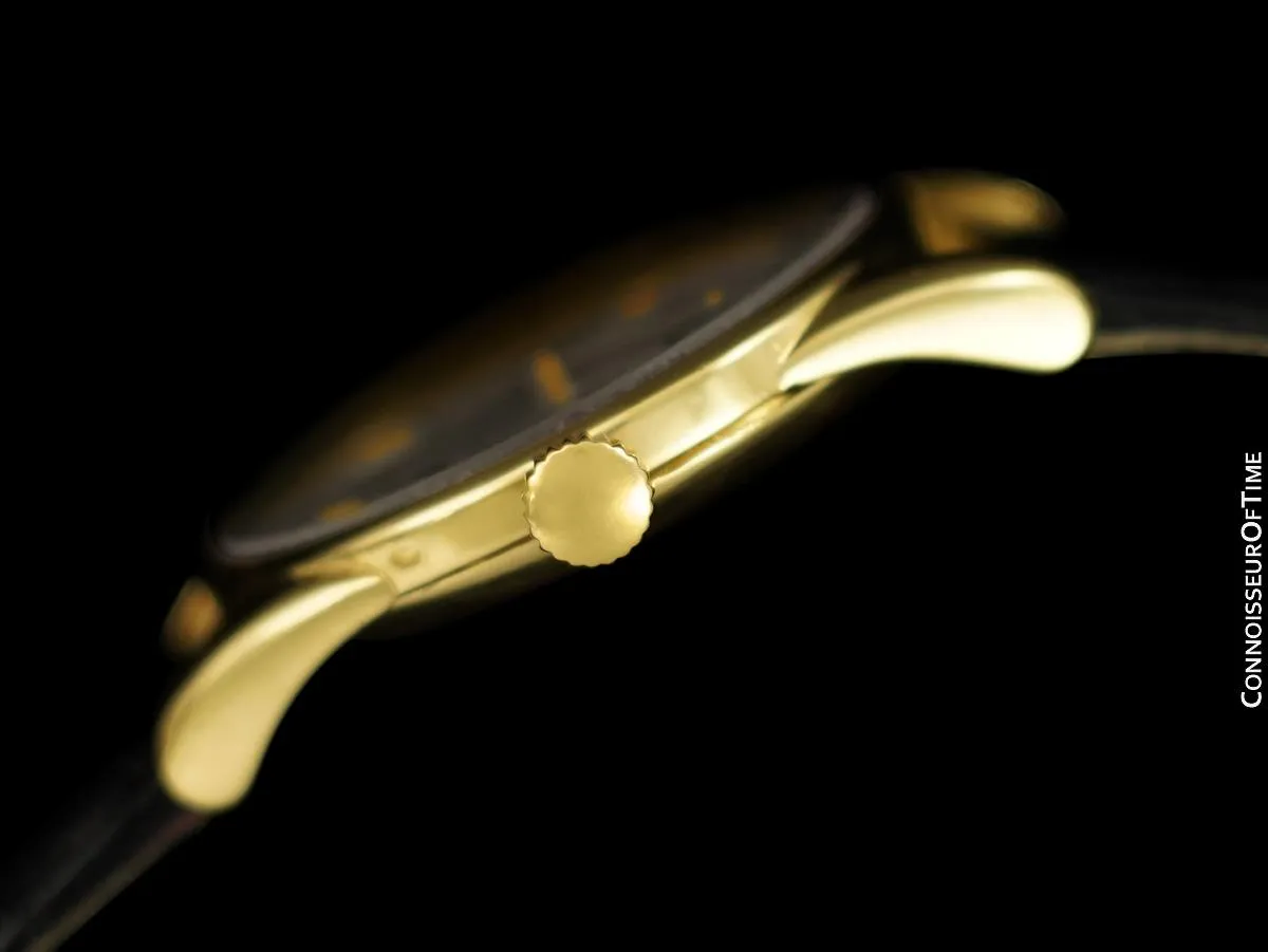 1950 Patek Philippe Vintage Mens Handwound Watch, Ref. 1517 - 18K Gold