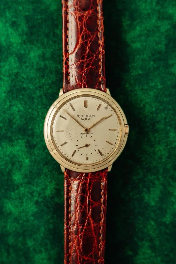 1959 Patek Philippe Vintage Mens Calatrava Watch, Ref. 2501 - 18K Gold