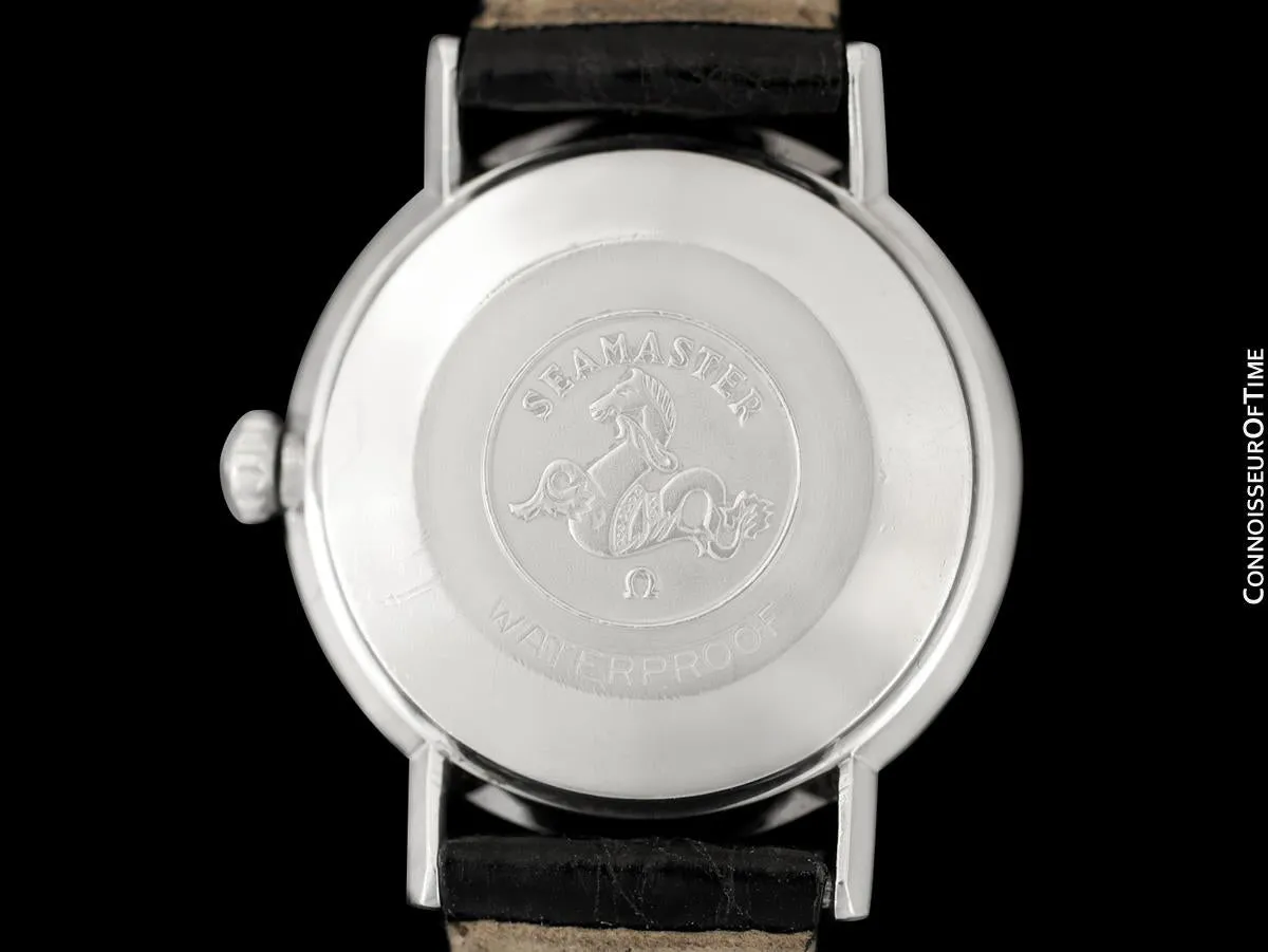 1960's Omega Seamaster Vintage Mens Cal. 560 Stainless Steel Watch, Automatic, Date - Rare Only 3000 Made