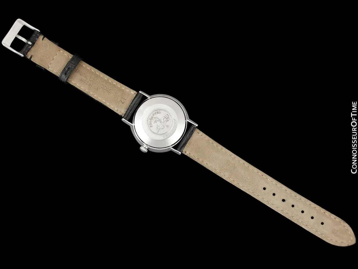 1960's Omega Seamaster Vintage Mens Cal. 560 Stainless Steel Watch, Automatic, Date - Rare Only 3000 Made