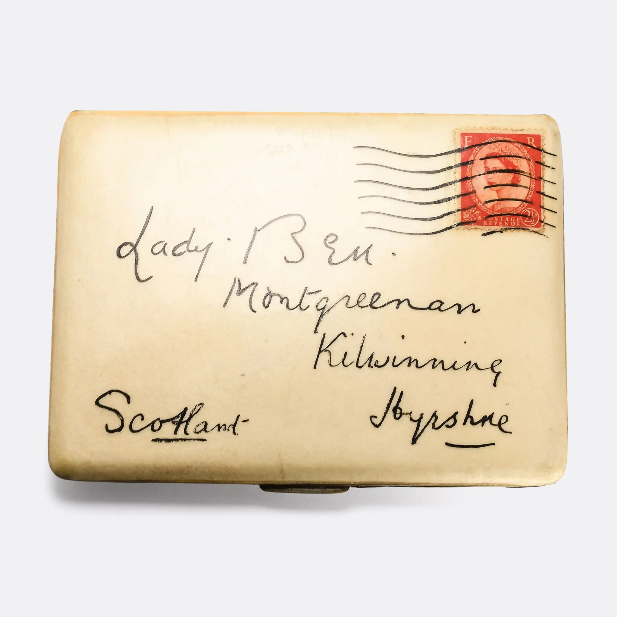 1960s "Lady Bell of Montgreenan" Cigarette Case