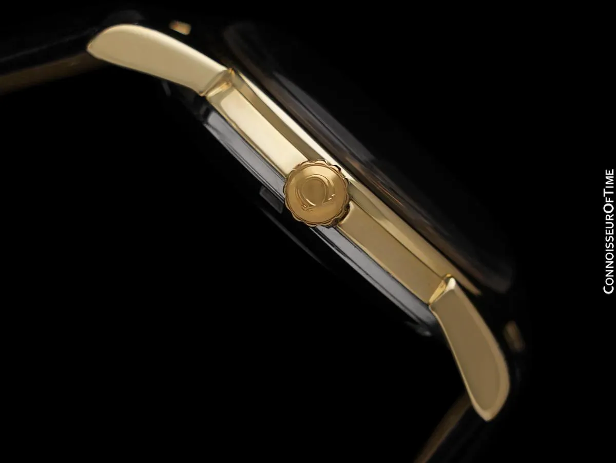 1961 Omega Seamaster Mens Vintage Automatic Cal. 562 Watch - 14K Gold Shell & Stainless Steel