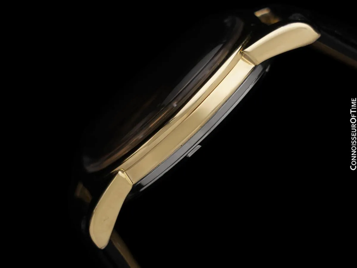 1961 Omega Seamaster Mens Vintage Automatic Cal. 562 Watch - 14K Gold Shell & Stainless Steel