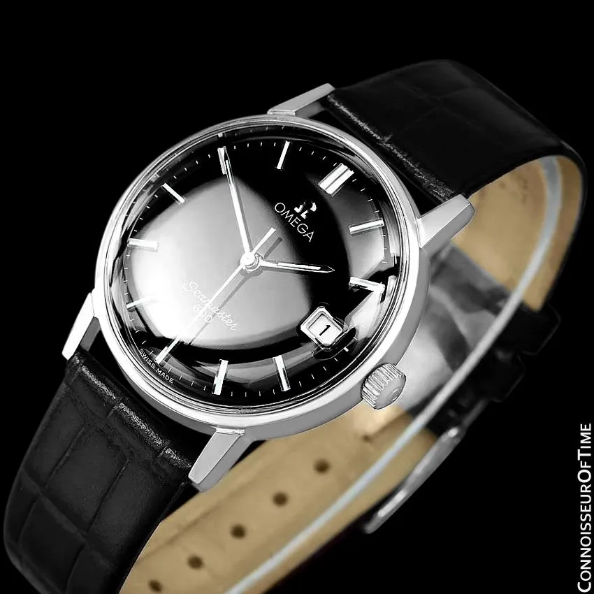 1965 Omega Seamaster 600 Vintage Mens Handwound Watch - Stainless Steel