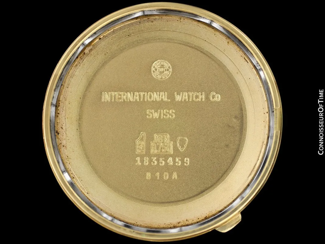1966 IWC Vintage Mens Full Size Watch, Cal. 8541 Automatic - 18K Gold