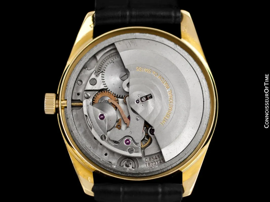 1966 IWC Vintage Mens Full Size Watch, Cal. 8541 Automatic - 18K Gold