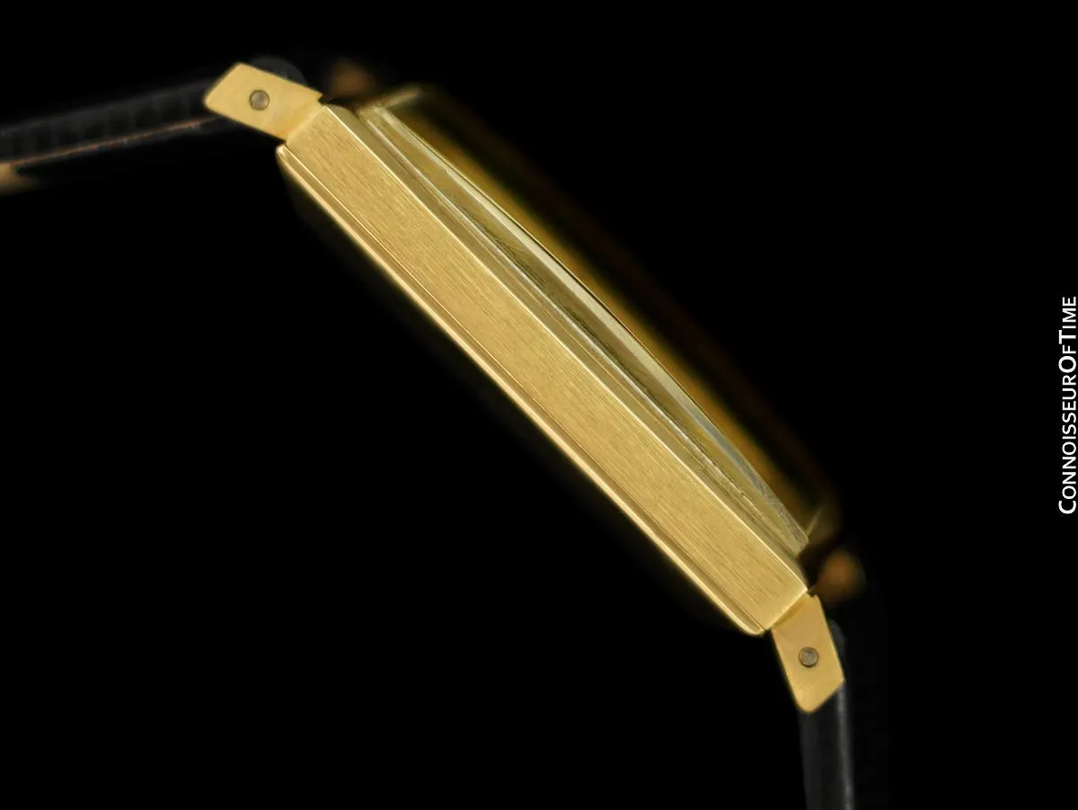 1966 Rolex Cellini Vintage Mens Handwound Rectangular Ref. 3603 Watch - 18K Gold