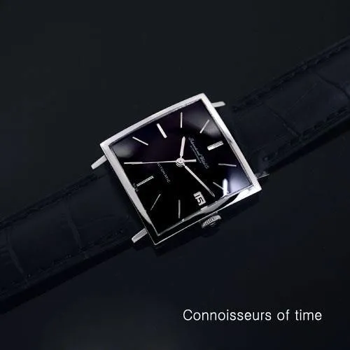 1969 IWC Vintage Mens Square 8541B Automatic Watch with Date - Stainless Steel