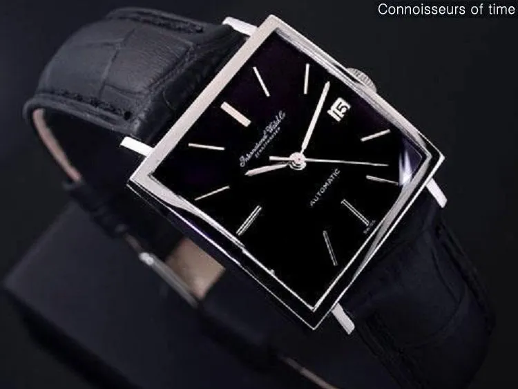 1969 IWC Vintage Mens Square 8541B Automatic Watch with Date - Stainless Steel
