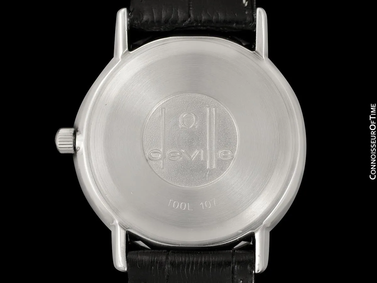 1972 Omega De Ville Vintage Mens Full Size Automatic Watch with Date - Stainless Steel