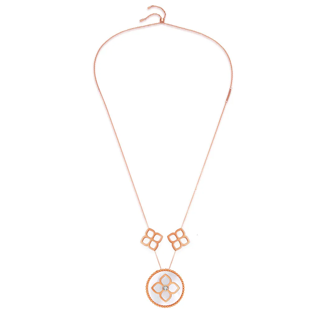 Ameera / Necklace Pearl Rose Gold