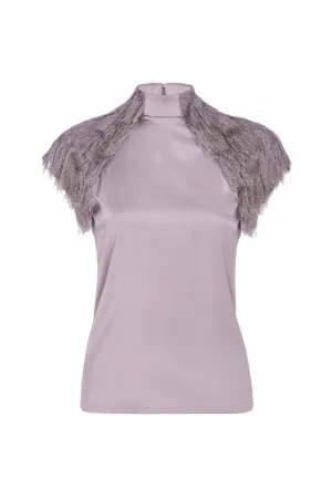 ANGEL Mock Neck Top