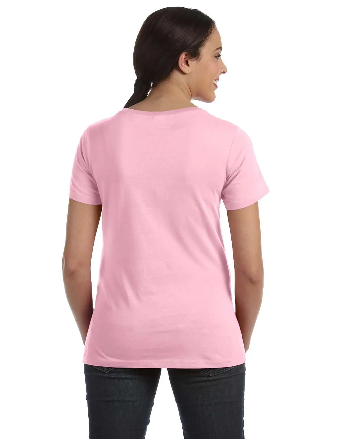 Anvil Ladies Sheer Scoop Neck T-Shirt