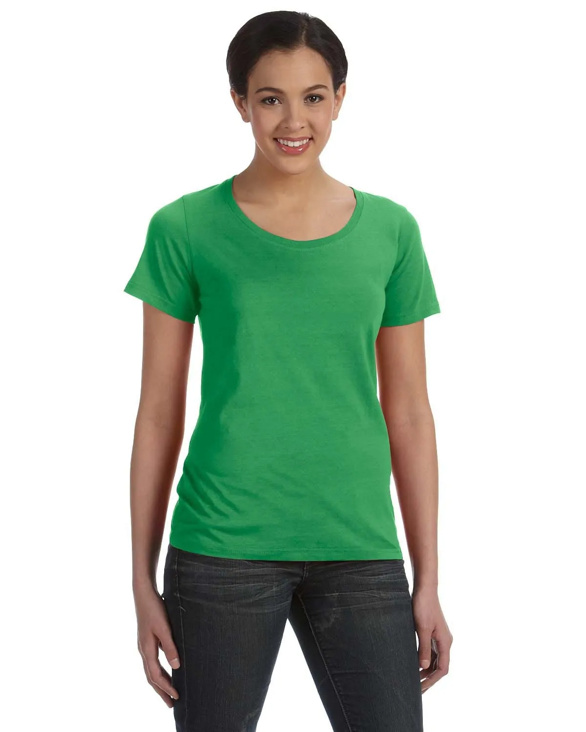 Anvil Ladies Sheer Scoop Neck T-Shirt