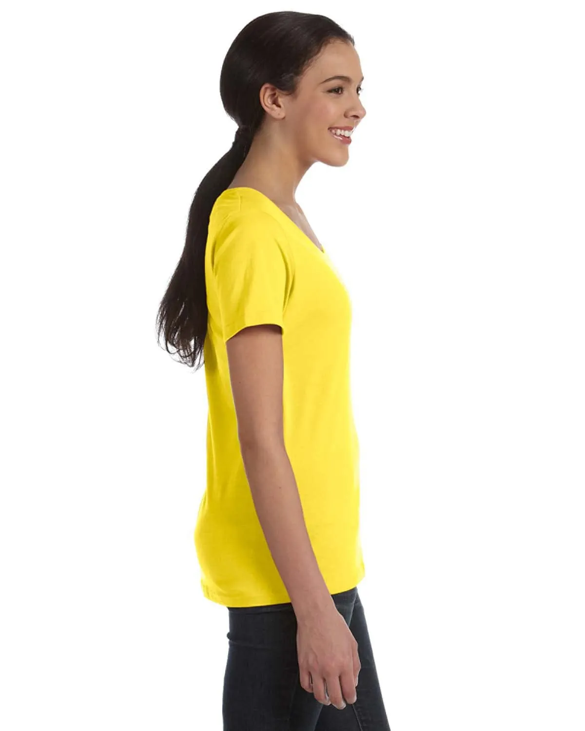 Anvil Ladies Sheer Scoop Neck T-Shirt
