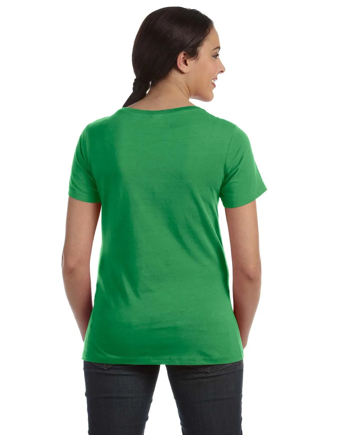 Anvil Ladies Sheer Scoop Neck T-Shirt