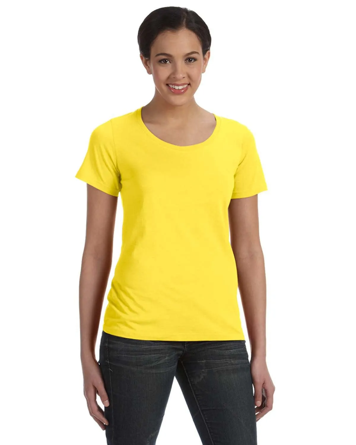 Anvil Ladies Sheer Scoop Neck T-Shirt