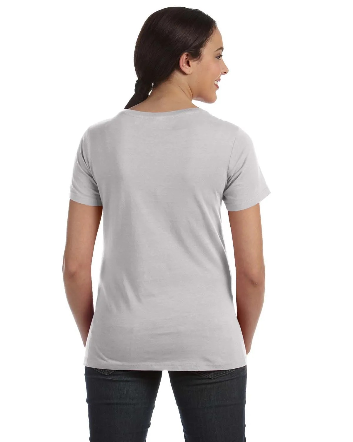 Anvil Ladies Sheer Scoop Neck T-Shirt