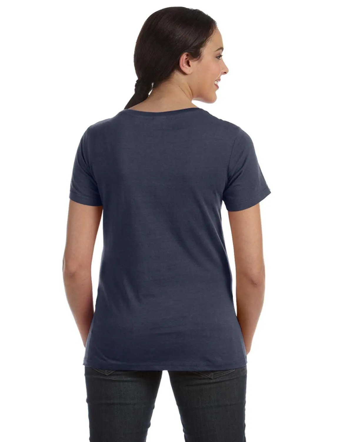 Anvil Ladies Sheer Scoop Neck T-Shirt