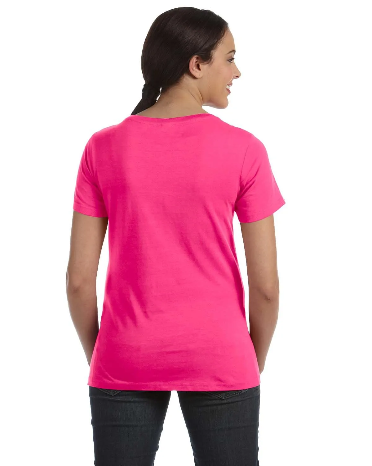 Anvil Ladies Sheer Scoop Neck T-Shirt