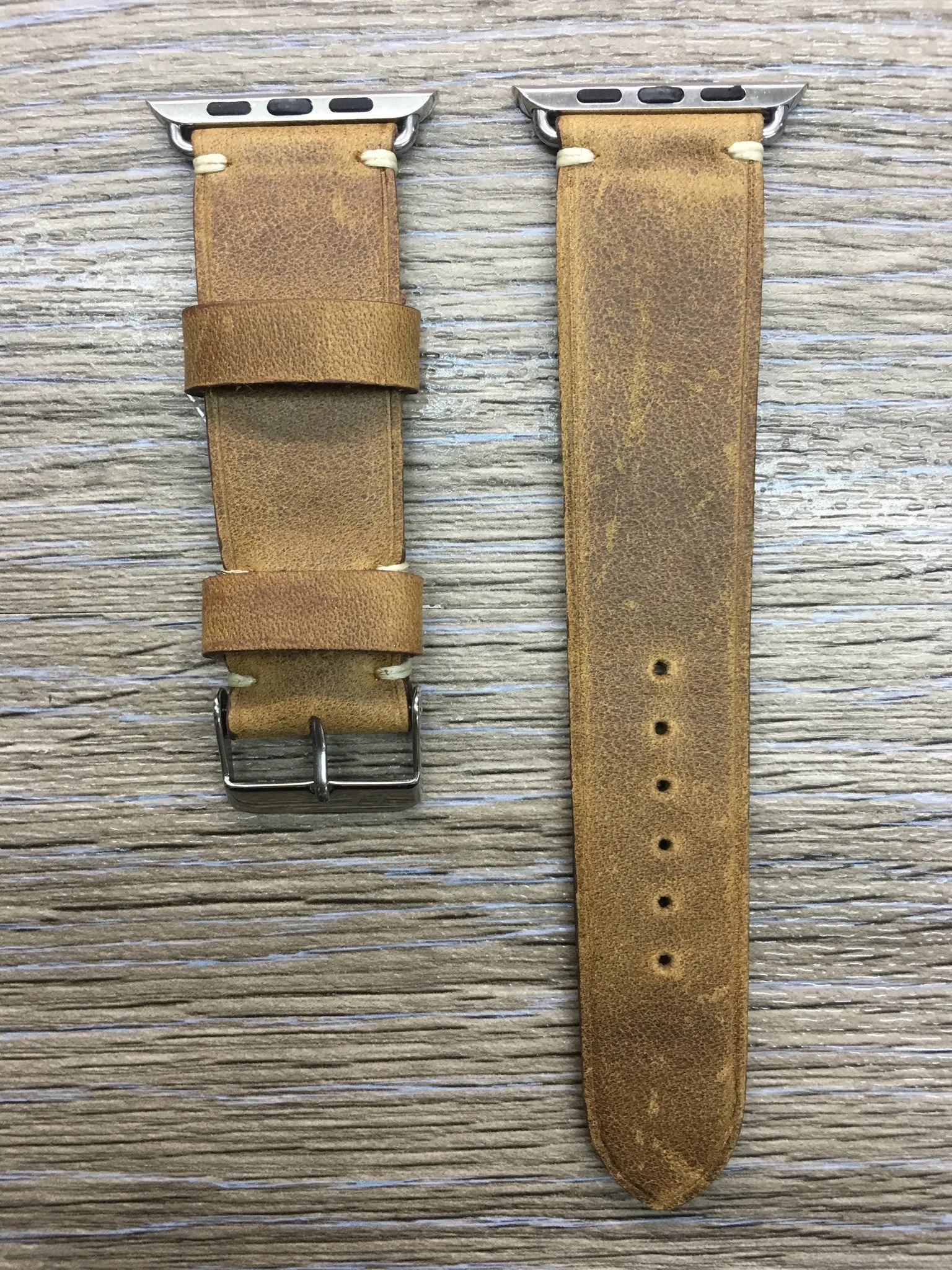Apple Watch 44mm 40mm 42mm 38mm, Apple Watch Band Strap, Vintage Brown Leather watch strap band,FREE SHIPPING