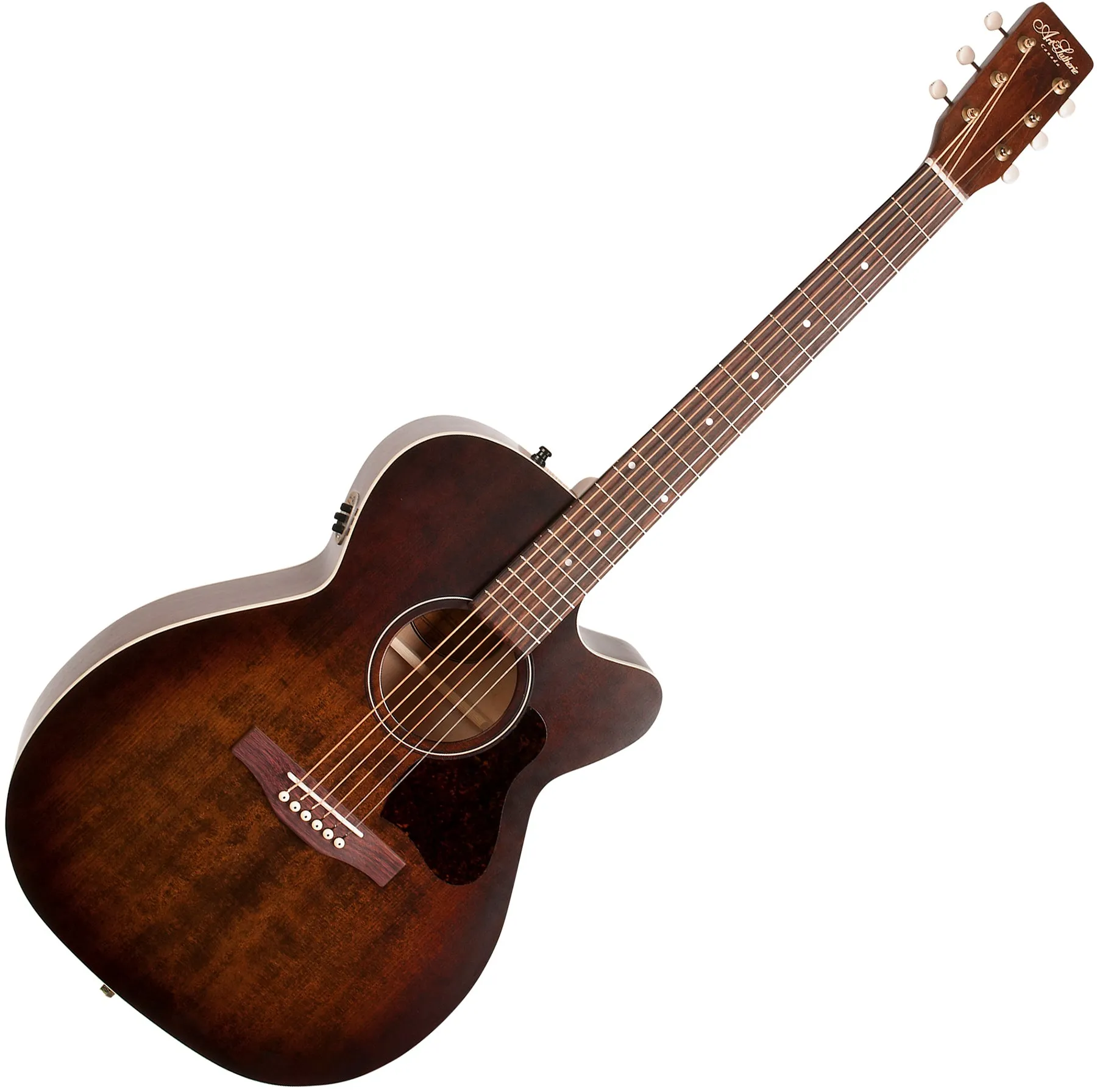 Art & Lutherie 042340 / 051731 Legacy Bourbon Burst CW QIT Cutaway Acoustic Electric MADE In CANADA