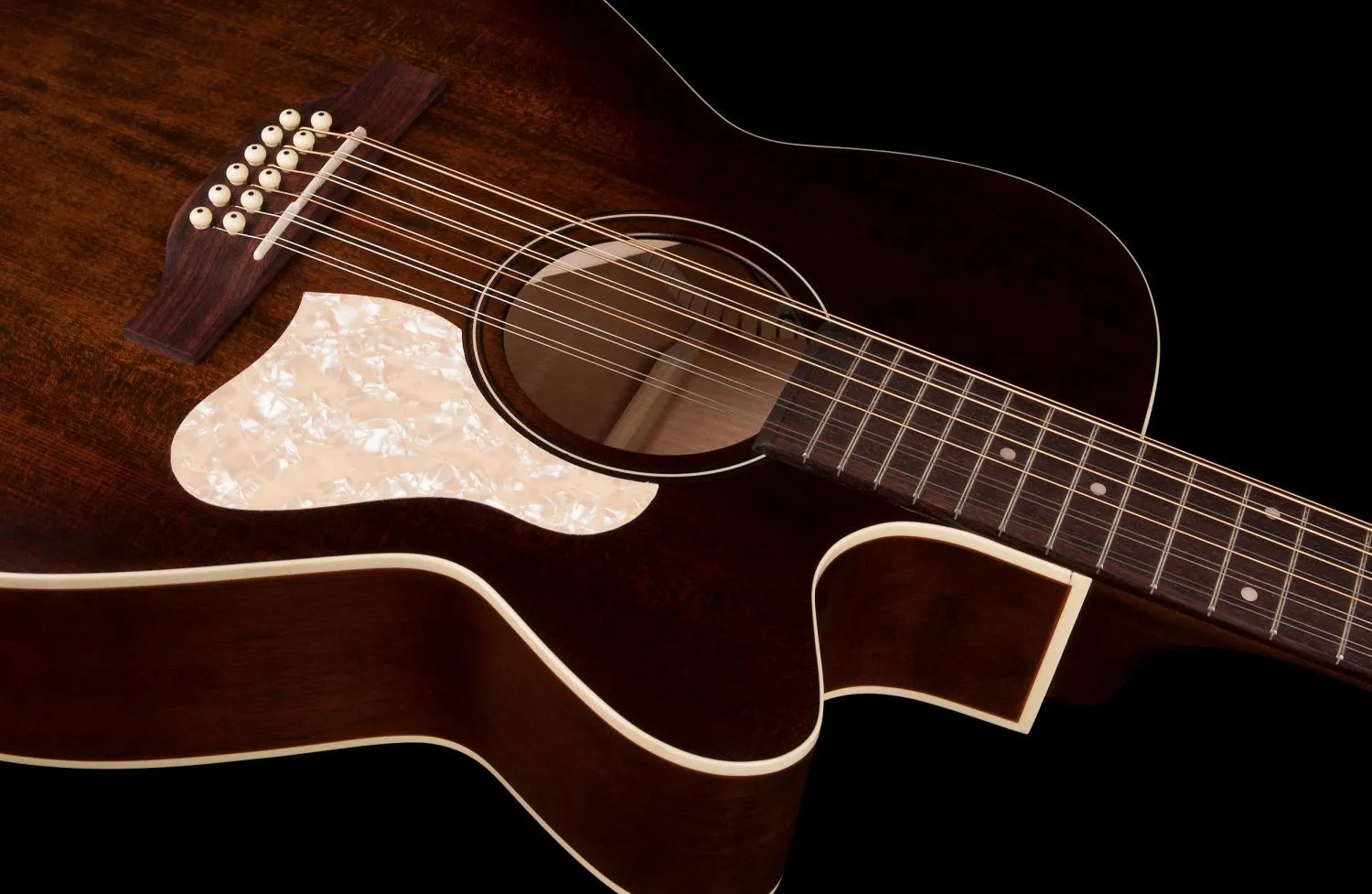 Art & Lutherie 042487 / 051724 Legacy 12 String Cutaway Acoustic Electric Bourbon Burst CW QIT Made In Canada