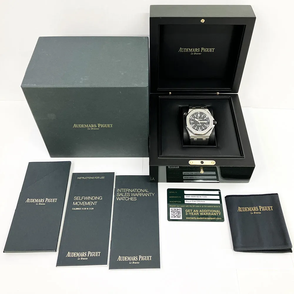 Audemars Piguet Royal Oak Offshore 15710ST.OO.A002CA.01 Black Dial