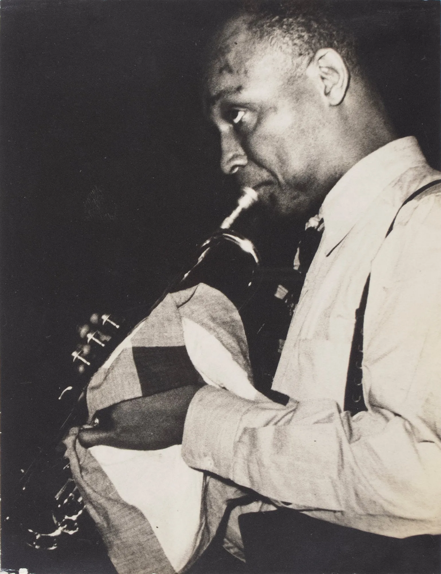 Baby Dodds  [illegible], Town Hall concert, Mezzrow