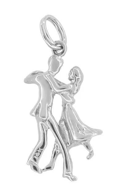 Ballroom Dancers Charm in 14 Karat Gold