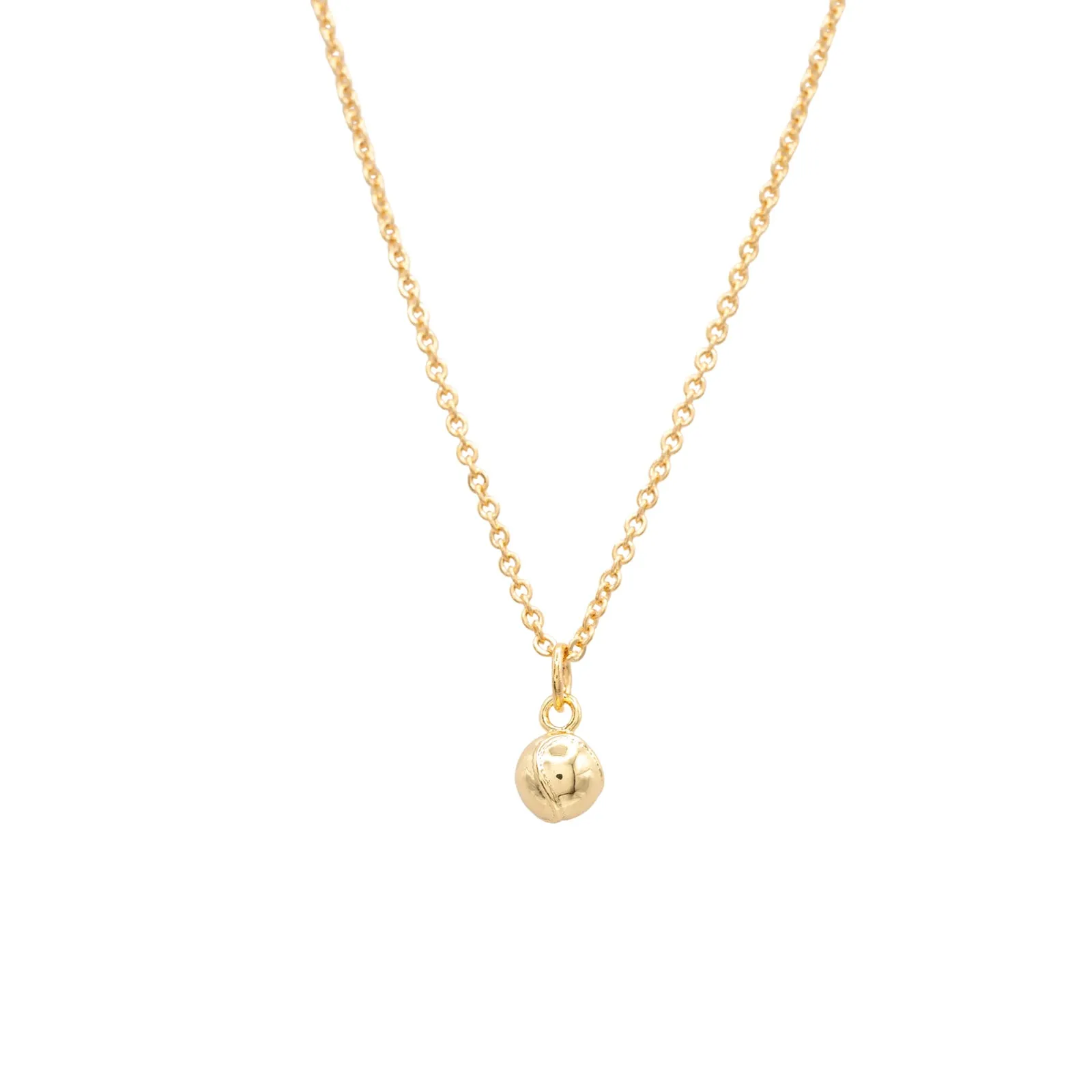 Baseball Charm Necklace Sport Gift Giving Layering Necklace