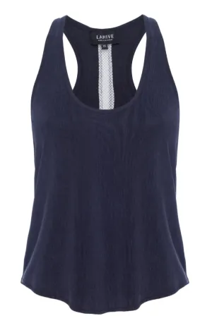 BELLA Midnight Racer Back Tank Top