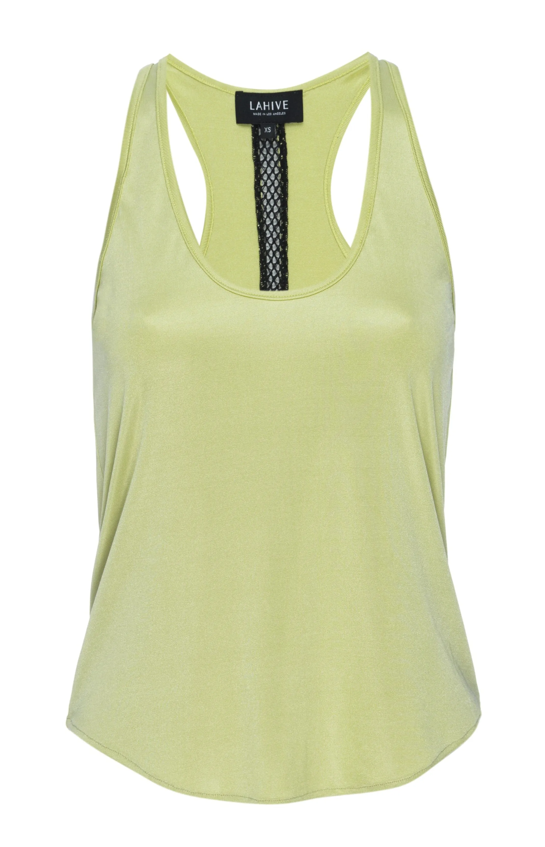 BELLA Racer Back Limoncello Tank Top