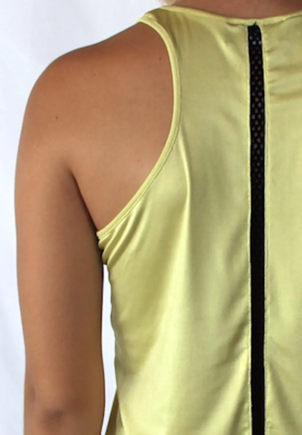 BELLA Racer Back Limoncello Tank Top
