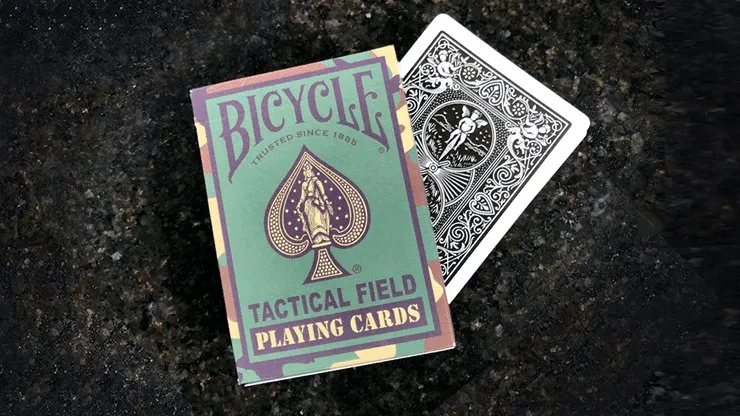 Bicycle Tactical Field Green Camo/Brown Camo by US Playing Card Co