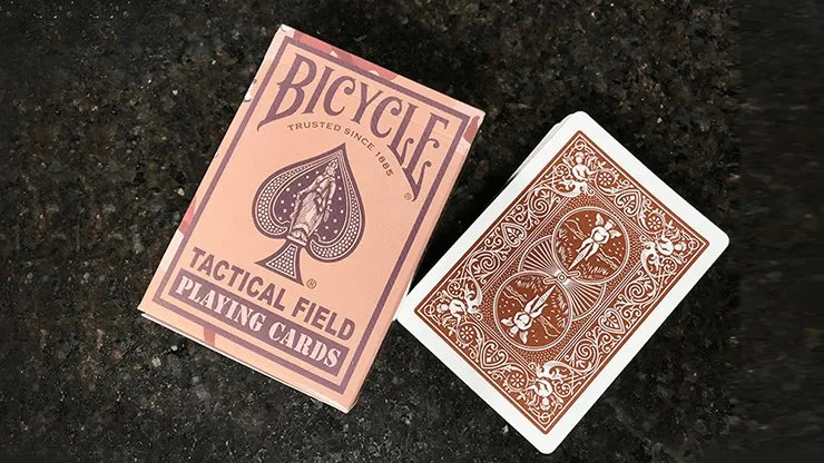 Bicycle Tactical Field Green Camo/Brown Camo by US Playing Card Co