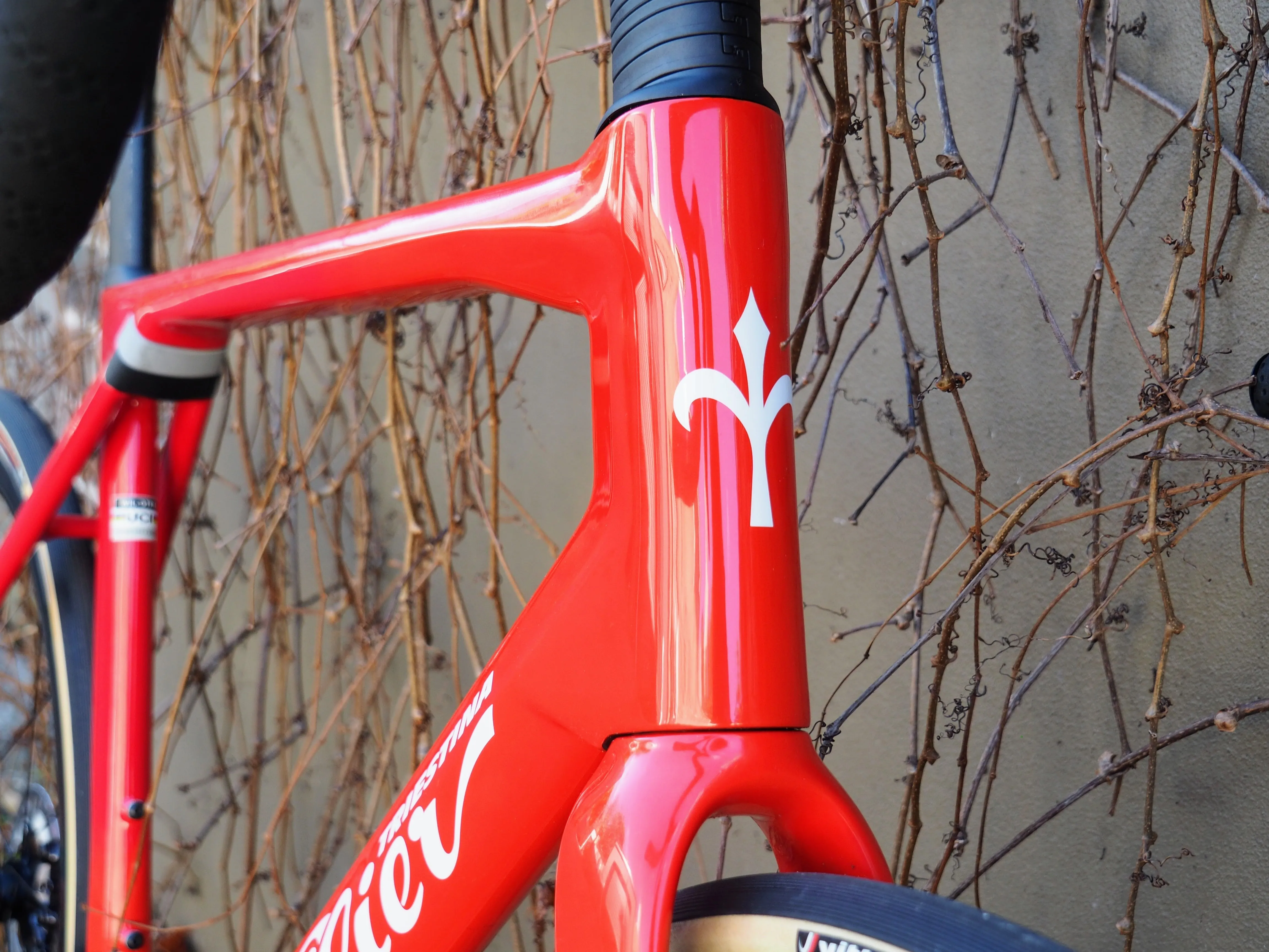 BIKE WILIER GRANTURISMO SLR ULTEGRA DI2 SLR38 LARGE RED WHITE