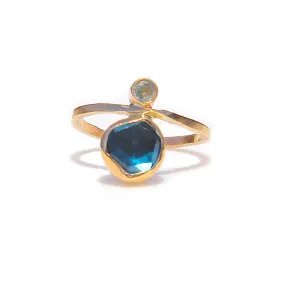 Blue Tourmaline   Light Blue Sapphire