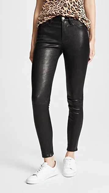 Brand new FRAME Le Skinny Leather Pants, Black, Sz 27! Retails $1,297 