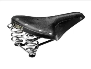 Brooks B67 Spring Standard Classic Vintage Leather Bicycle Saddle Black
