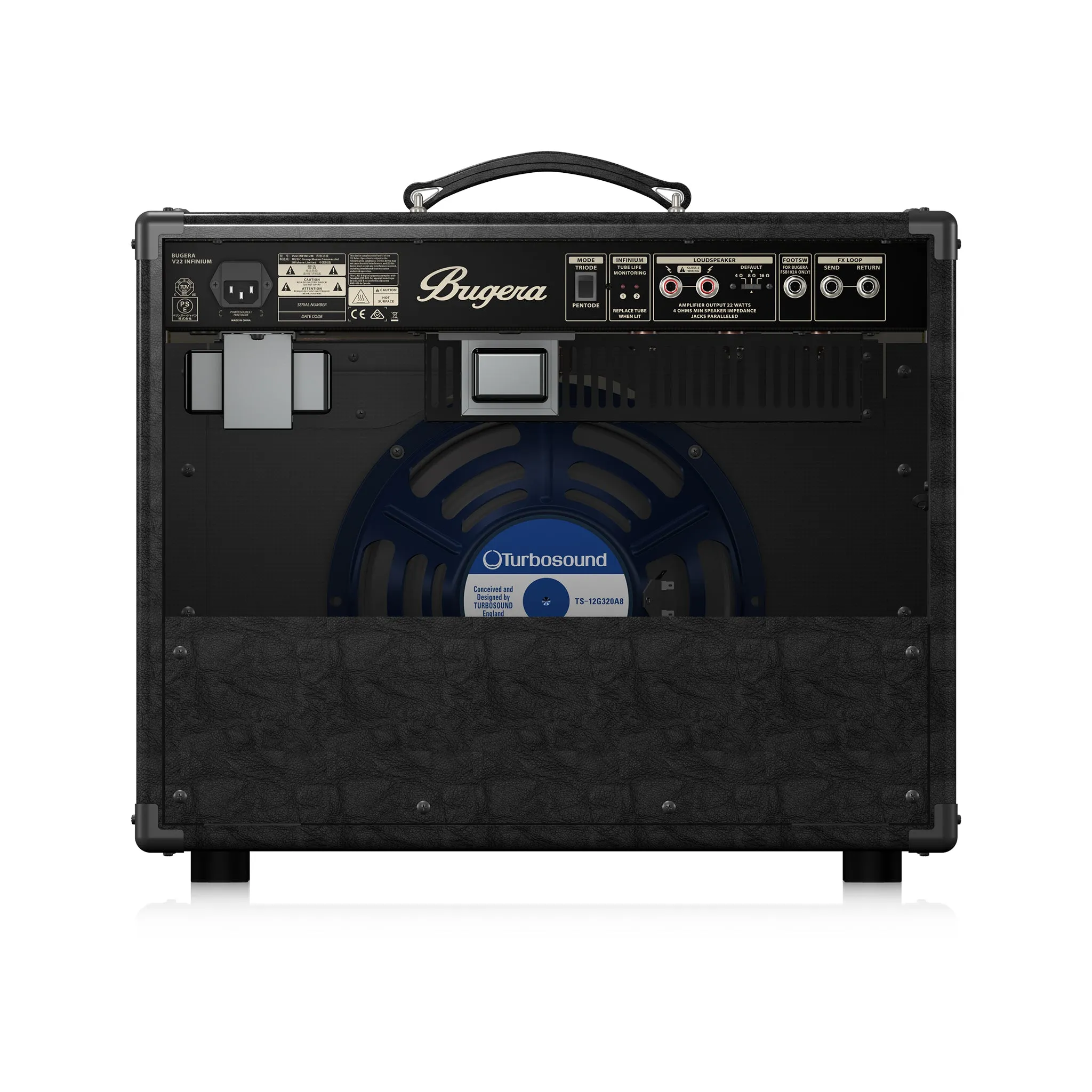 Bugera V22 Infinium 22W 1x12 All Tube Guitar Combo Amplifier