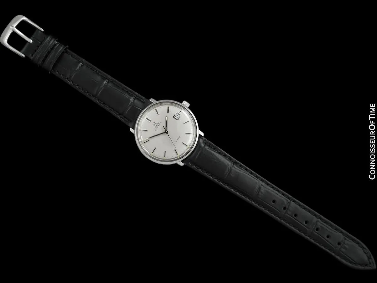 c. 1970 Omega De Ville Vintage Mens Cal. 565 Automatic Watch - Stainless Steel