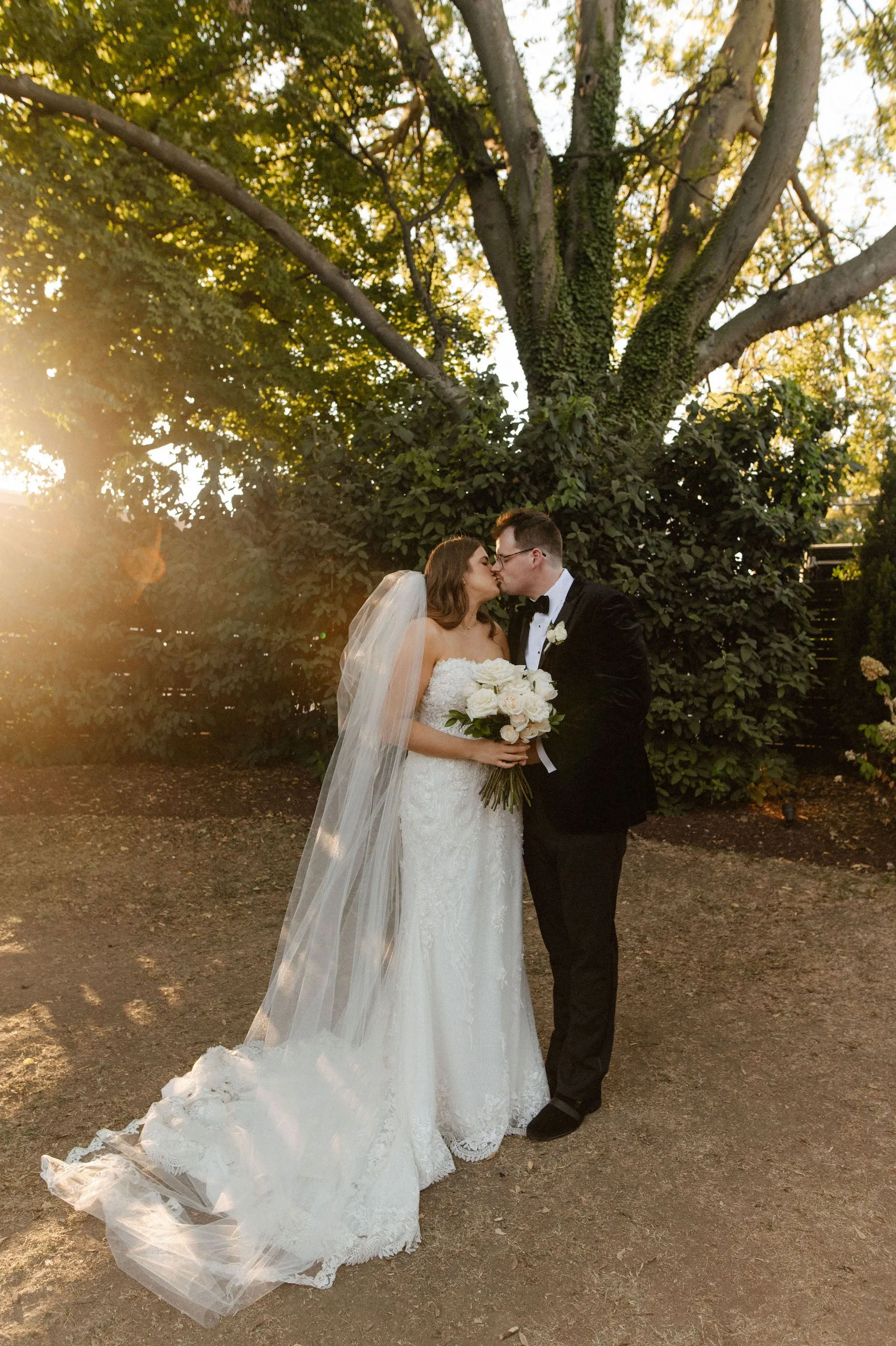 Cathedral Drop Veil with Lace Trim & Blusher, White/ Off White/ Ivory Lace Wedding Veil