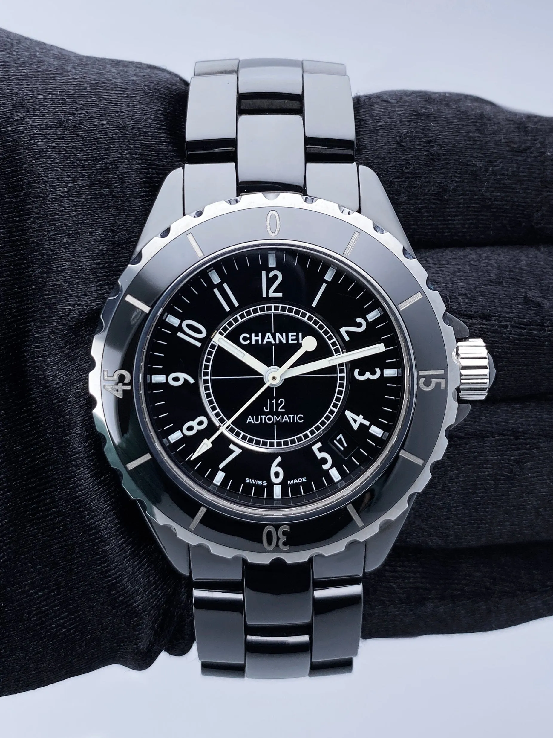 Chanel J12 Black Ceramic Mens Watch